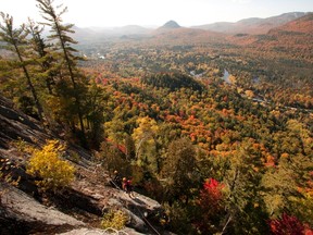 A recent photo of the fall colours in the Laurentian mountains, north of Montreal is shown in a handout photo. THE CANADIAN PRESS/HO-Tourism Quebec-C.Savard