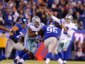 The Cowboys and Giants are featured on Sunday night in the NFL's opening week for the 2015 season. (Adam Hunger/USA TODAY Sports/Files)