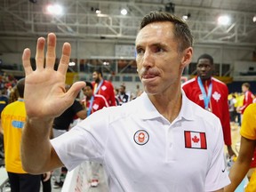 Steve Nash, former NBA MVP and current Canadian team GM, has a long-term plan for his team and this is just the beginning. (CANADIAN PRESS)
