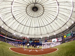 Just as they did on March 31, 2014, the Toronto Blue Jays will open their 2016 baseball season by playing against the Tampa Bay Rays in St. Petersburg, Fla. (KIM KLEMENT/USA TODAY Sports files)