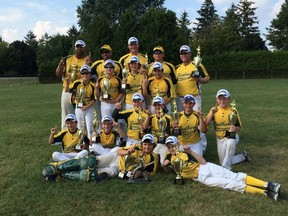 The Sudbury Shamrocks Mosquito team won the provincial championship title in impressive fashion last weekend, going undefeated en route to the title.