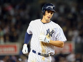 Rookie Greg Bird, stepping in for the injured Mark Teixeira, entered play Wednesday with five home runs. (ANTHONY GRUPPUSO/USA TODAY Sports)
