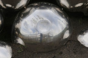 Vandals damage Edmonton's controversial shiny balls - the Talus Dome ...
