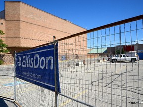 Renovation has begun on the former Sears department store in Masonville Place. (MORRIS LAMONT, The London Free Press)