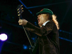 Angus Young AC/DC played a thunderous set at Downsview Park to over 40,000 fans during their Rock or Bust World Tour in Toronto, Ont. on Thursday September 10, 2015. Jack Boland/Toronto Sun/Postmedia Network