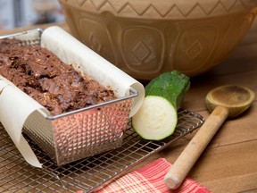 Chocolate Walnut Zucchini Loaf (CRAIG GLOVER, The London Free Press)