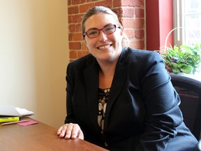 Criminal defense and Correctional Law attorney Dawn Quelch at her office in Kingston, Ont. on Saturday September 12, 2015. Steph Crosier/Kingston Whig-Standard/Postmedia Network