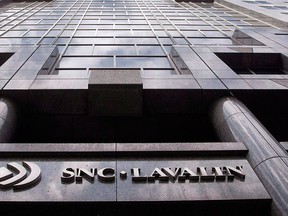 The offices of SNC-Lavalin are seen in Montreal on March 26, 2012.  THE CANADIAN PRESS/Ryan Remiorz