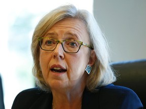 Green Party leader Elizabeth May. (Jack Boland/Postmedia Network file photo)