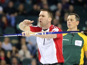 Newfoundland/Labrador skip Brad Gushue could get the chance to compete for a Brier championship at home for the first time in his curling career. (Postmedia Network file photo)