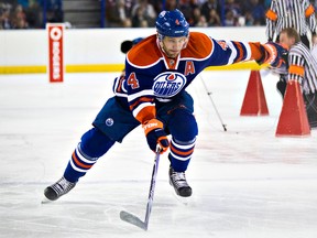 Taylor Hall skated with Connor McDavid at the Bio-Steel camp this past summer. (Codie McLachlan, Edmonton Sun)