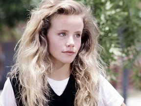 This undated file photo provided by Disney shows actress Amanda Peterson in "Can't Buy Me Love."  The death of Peterson, best known for her role in the 1987 romantic comedy "Can't Buy Me Love," was the result of an accidental morphine overdose. The autopsy and toxicology report released Wednesday, Sept. 2, 2015, by the Weld County Coroner's Office concluded that Peterson, 43, ingested a friend's morphine medication for unspecified pain a week before her death. (Copyright Disney via AP, File)