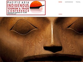 A screenshot of the Pacific Asia Indigenous Tourism and Trade Conference website.