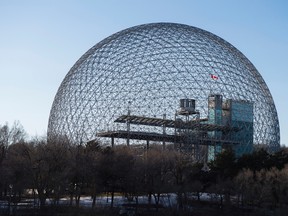The Montreal Biosphere is a remnant of Expo 67, when it housed the United States pavilion. (File photo)