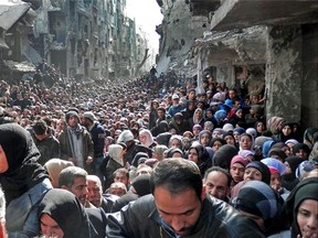 Yarmouk refugee camp (Reuters/UNRWA)