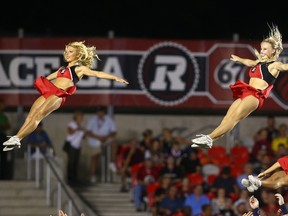 Ottawa RedBlacks cheerleaders. (AFP Files)