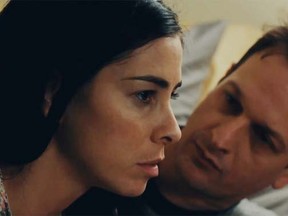 Sarah Silverman and Josh Charles star in the film "I Smile Back."