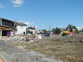 Mitchell and Wilson property before the dig.
WAYNE LOWRIE/Gananoque Reporter