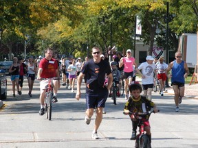 File picture Terry Fox Run 2012 in downtown Wallaceburg