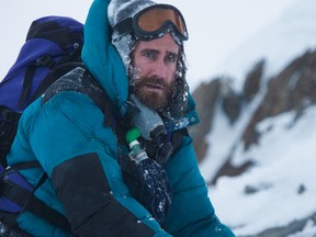 Jake Gyllenhaal in a scene from Everest. (Handout)