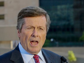 Mayor John Tory (Dave Thomas/Toronto Sun)