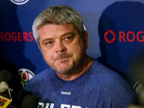 Oilers head coach Todd McLellan says while Connor McDavid will naturally attract attention at camp, he won't be the sole focus of the coaching staff. (Tom Braid, Edmonton Sun)