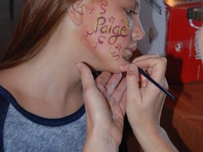 Face painting is again taking place during Vulcan's fall fair, which takes place on Sept. 25-26. Face painting, among many other scheduled activities, occurs on Saturday, Sept. 26. Vulcan Advocate file photo