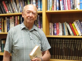 Peter Bakker, from Stony Plain, is the last living original Stony Plain Public Library board. Bakker shared his memories of the library with the Rep/Ex and how it’s changed from his perspective. The library celebrated its 70th anniversary this year. - Photo Supplied