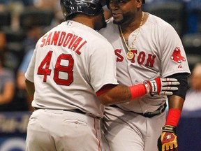 Red Sox designated hitter David Ortiz loves the Jays’ sluggers, while Pablo Sandoval says the Royals have a better bullpen. (USA TODAY)