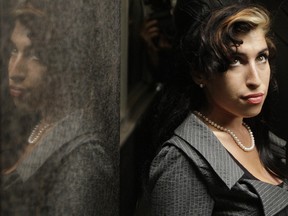 In a file picture taken on July 23, 2009, British singer Amy Winehouse is pictured during a break in her trial outside Westminster Magistrates Court in London. Amy, from BAFTA award-winning director Asif Kapadia (Senna), tells the incredible story of the six-time Grammy-winner. It will run Tuesday at Cinefest.