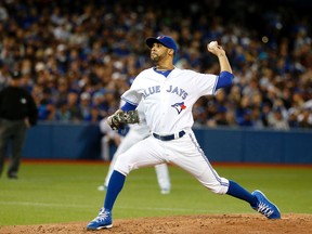 Toronto Blue Jays lefty David Price pitches against the New York Yankees at Rogers Centre in Toronto Monday September 21, 2015. (Michael Peake/Toronto Sun/Postmedia Network)