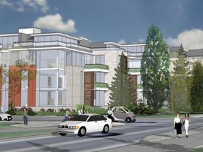 Roca Developments is proposing to build a pair of modern multi-unit residences along Queen Elizabeth Dr., between Fourth and Fifth avenues in the Glebe.