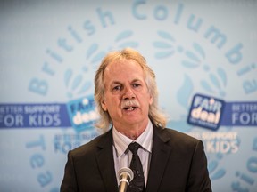 British Columbia Teachers Federation (BCTF) president Jim Iker, seen here speaking to a BC Supreme Court judge in Vancouver on January 27, 2014, says the 3.4-million records of British Columbia and Yukon students and teachers that have been lost is "a serious breach of security." Carmine Marinelli/Postmedia Network
