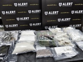 Over half a million bucks in drugs has been seized from an Edmonton home by Alberta Law Enforcement Response Teams (ALERT).
