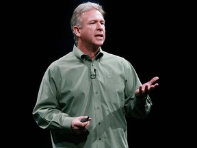 Phil Schiller, senior vice president of worldwide marketing at Apple Inc. REUTERS FILE/Stephen Lam/Files