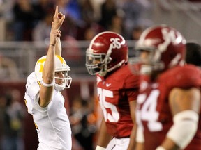 Kicker Michael Palardy, formerly with the Tennessee Volunteers, is working out with the Argos with week. (AFP)