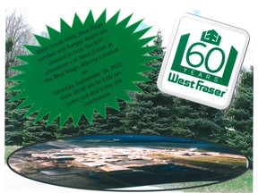 West Fraser celebrating 60 years this weekend