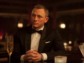 Daniel Craig as James Bond.