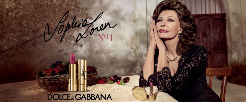 Sophia loren dolce online gabbana