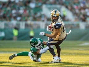 Receiver Nick Moore said he was good to go last week but was held out. This week he says he’s 100% and is ‘full throttle’ for Friday’s game against Calgary.