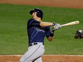 J.P. Arencibia of the Tampa Bay Rays. (PATRICK SEMANSKY/AP)