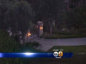 CBSLA reported that Majed Abdulaziz Al-Saud, 28, was arrested on Wednesday at Beverly Hills estate on charges of trying to force a worker to perform oral sex. (losangeles.cbslocal.com screengrab)