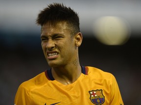 Barcelona's Brazilian forward Neymar.  (AFP/MIGUEL RIOPA)