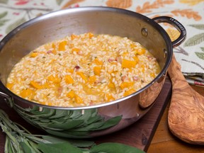 Squash Risotto with Sage (CRAIG GLOVER, The London Free Press)