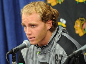 Chicago Blackhawks' Patrick Kane. (AP Photo/Joe Raymond)