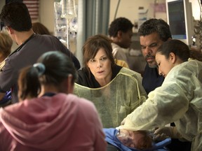Code Black, based on the award-winning documentary by Ryan McGarry, is CBS's heart-pounding new medical drama that takes place in the busiest, most notorious ER in the nation where the staggering influx of patients can outweigh the limited resources available to the extraordinary doctors and nurses whose job is to treat them all -- creating a condition known as Code Black. (Neil Jacobs/CBS)