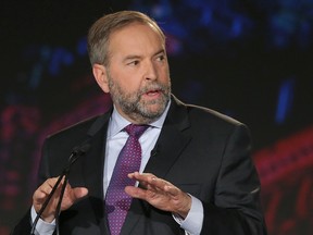Thomas Mulcair has responded to the Treaty Land Entitlement Committee's challenge. (Stuart Dryden/Postmedia Network file photo)