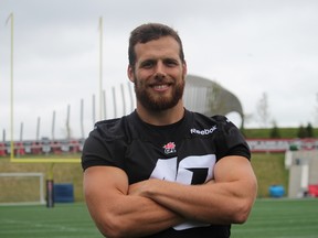 Former Montreal Carabins linebacker Jonathan Beaulieu-Richard, coming off a knee injury a year ago, is hoping to get a chance to help out the Ottawa RedBlacks special teams. TIM BAINES/OTTAWA SUN