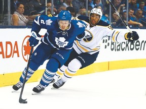 Maple Leafs defenceman Matt Hunwick. (Dave Abel/Toronto Sun)