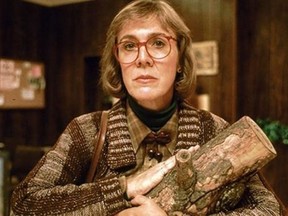 Catherine Coulson played the Log Lady on Twin Peaks. (Handout)
